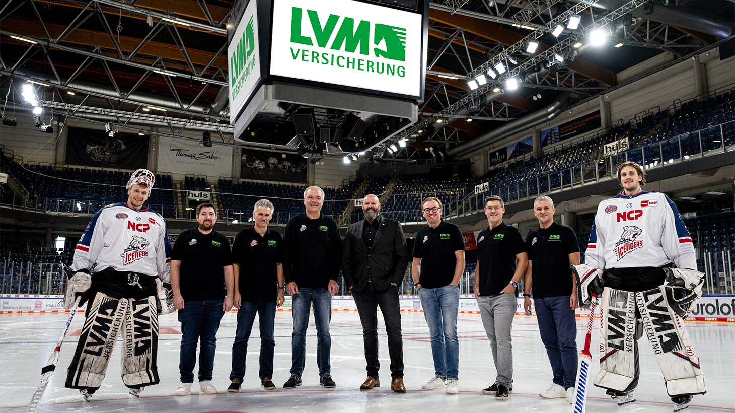 LVM Versicherung bleibt Exklusivpartner Nürnberg Ice Tigers