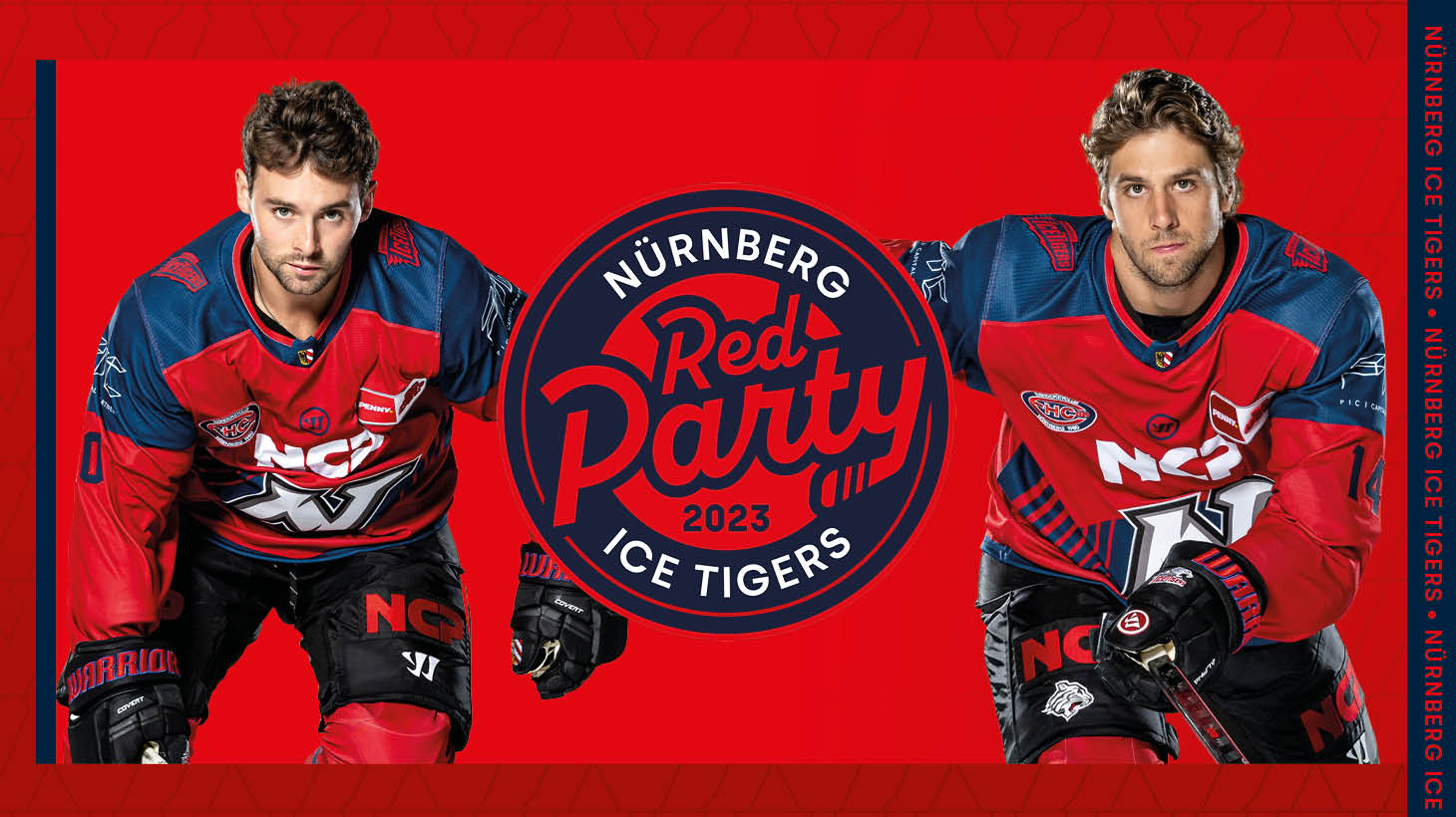 Red Party gegen Berlin am Dienstag Nürnberg Ice Tigers